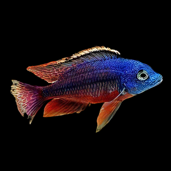 Haplochromis Boadzulu Red Empress Malawi African Cichlid