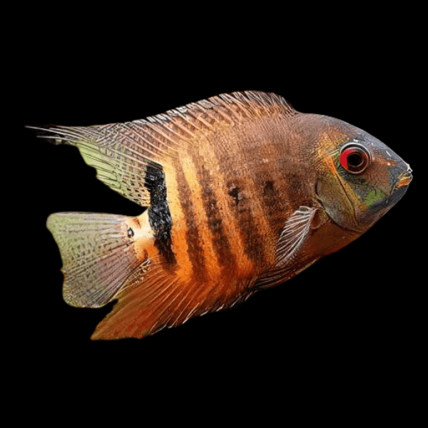 Red Mouthbrooding Severum Cichlid Heros Liberifer 5cm